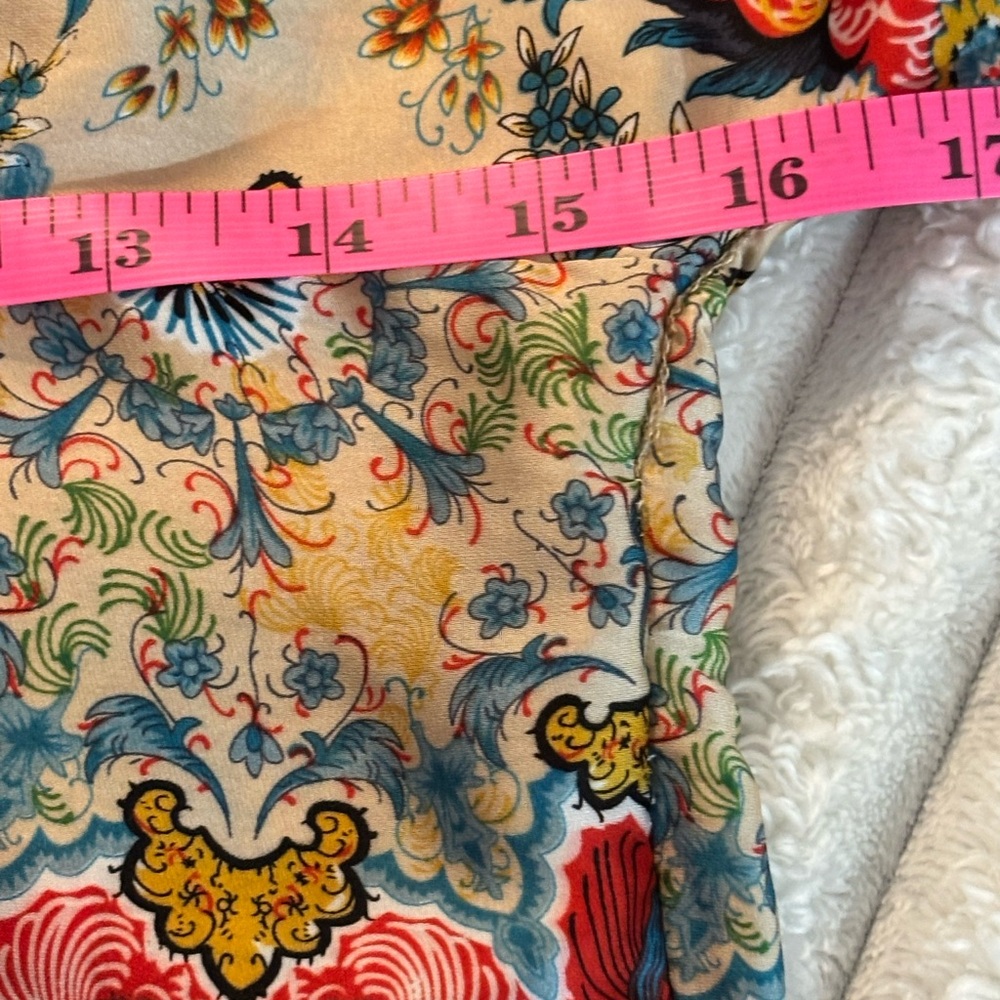 AKA New York Red Ruffled Fitted Blouse by Anthropologie - Picture 13 of 16